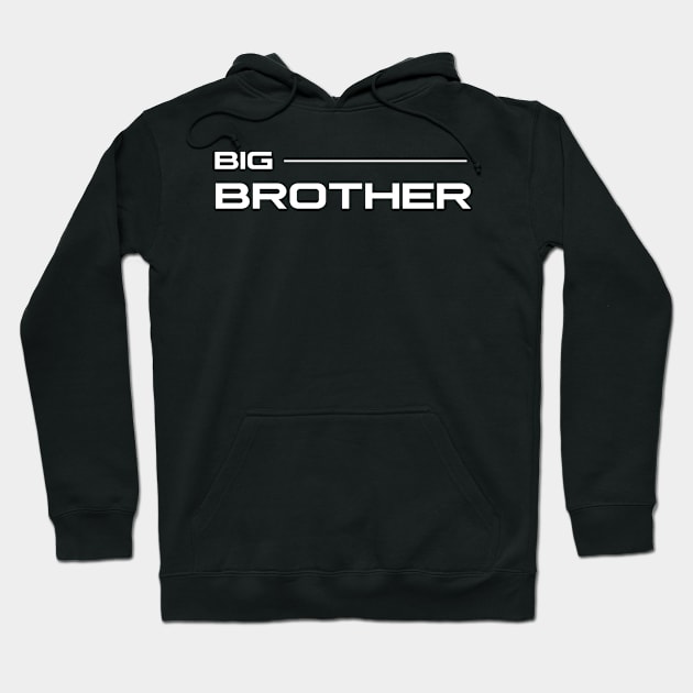 Big brother white Hoodie by N-DSTORE